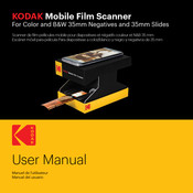 Kodak Mobile Film Scanner Manuel De L'utilisateur