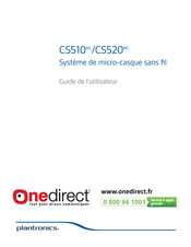 Plantronics nedirect CS520MC Guide De L'utilisateur