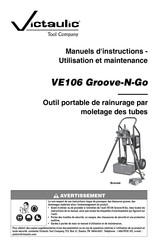 Victaulic VE107 Groove-N-Go Manuel D'instructions