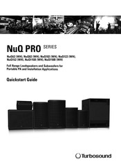 Turbosound NuQ152 WH Guide Rapide