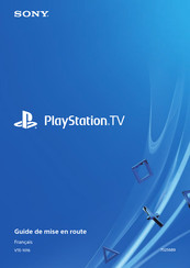 Sony PlayStation TV VTE-1016 Guide De Mise En Route