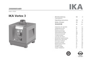 IKA Vortex 3 Mode D'emploi