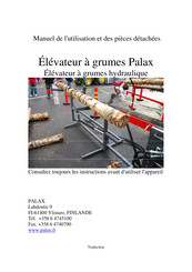 Palax KS 35 Manuel De L'utilisation