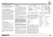 Monacor AXC-2812BVM Guide Rapide