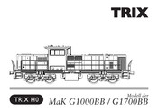 Trix MaK G1000BB Manuel