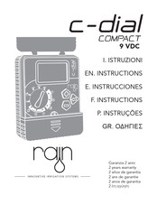 Rain c-dial COMPACT 9 VDC Instructions