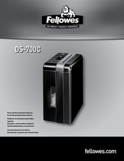 Fellowes DS-700C Mode D'emploi