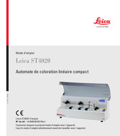 Leica BIOSYSTEMS ST4020 Mode D'emploi