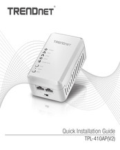 TRENDnet TPL-410AP Guide D'installation Rapide