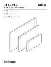 QSC Q-SYS TSC-70-G3 Manuel De L'utilisateur