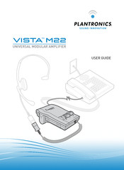 Plantronics Vista M22 Guide De L'utilisateur