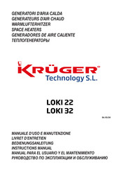 Krüger Technology LOKI 32 Livret D'entretien