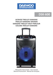Daewoo International DSK-600 Manuel D'instructions