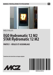 MCZ STAR Hydromatic 12 M2 Manuel D'installation Et D'utilisation