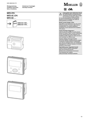 Moeller MFD-80 Série Notice D'installation