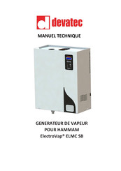 Devatec ElectroVap ELMC-SB Manuel Technique