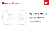 Honeywell Home FocusPro TH5320R Mode D'emploi