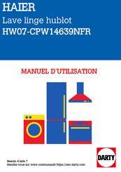 Haier HW07-CPW14639N Manuel D'utilisation