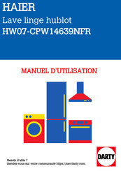 Haier HW09-CP1439N Manuel D'utilisation