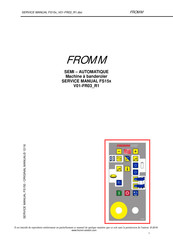 Fromm FS15 Série Manuel D'entretien