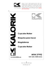 Kalorik MFM 37992 Mode D'emploi