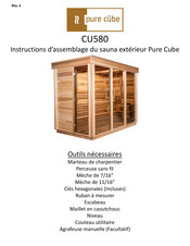 pure cube CU580 Instructions D'assemblage