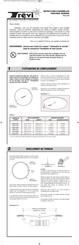 Trevi 222 Instructions D'assemblage