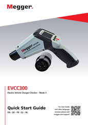 Megger EVCC300 Guide De Démarrage Rapide