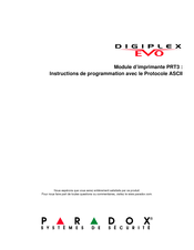 Digiplex EVO96 Manuel D'utilisation Et Instructions De Programmation