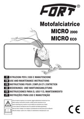 Fort MICRO 2000 Instructions Pour L'emploi