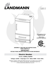 Landmann 32970 Instructions D'assemblage, D'entretien Et D'utilisation