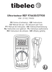 tibelec DT-930 Notice D'utilisation