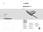 Bosch UniversalChain 40 Notice Originale