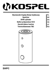 Kospel SWPC 300 Mode D'emploi