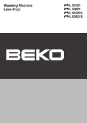 Beko WML 51021 S Mode D'emploi
