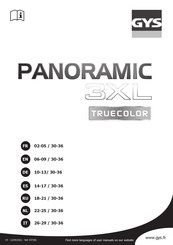 GYS PANORAMIC 3XL TRUE COLOR Notice Originale