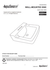 AquaSource ML-20509 Mode D'emploi