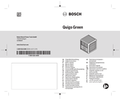 Bosch Quigo Green II Notice Originale
