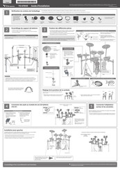 Roland V-Drums TD-07KVX Guide D'installation