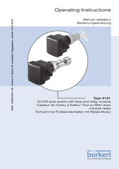 Burkert 8181 Manuel Utilisateur