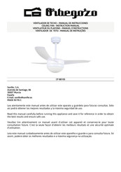 Orbegozo CP 88105 Manuel D'instructions