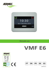 AERMEC VMF E6 Manuel De L'utilisateur