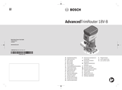 Bosch AdvancedTrimRouter 18V-8 Notice Originale