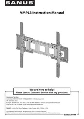 Sanus VMPL3 Manuel D'instructions