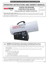 HeatStar MH170QFAVT Guide D'utilisation Et Manuel Du Propriétaire