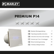 Marley PREMIUM P14 Instructions De Service Et De Montage