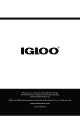 Igloo ICEBNH26BL Instructions Et Recettes
