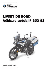 BMW Motorrad F850GS Livret De Bord