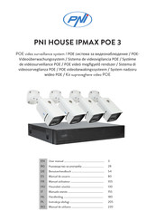 PNI HOUSE IPMAX POE 3 Manuel Utilisateur