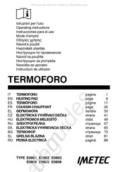 Imetec E0804 Mode D'emploi